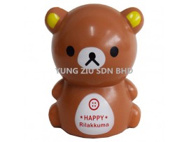 H6016011#RILAKKUMA PLASTIC PIGGY BANK